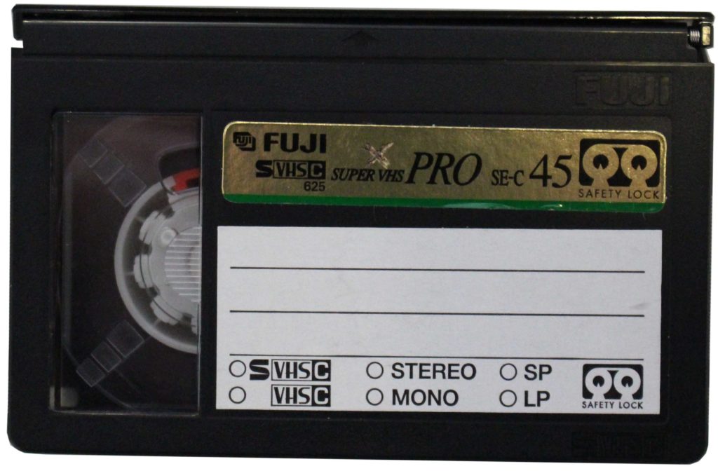 Bild einer VHS-C Kassette